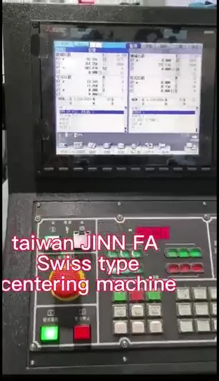 High-End 8 Axis CNC Automatic Swiss Type Lathe for Multi-Batch Machining (JSL-51RBY)